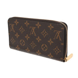 LOUIS VUITTON ルイヴィトン モノグラム ジッピーウォレット フューシャ M41895 レディース モノグラムキャンバス 長財布 ABランク 中古 銀蔵
