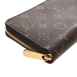 LOUIS VUITTON ルイヴィトン モノグラム ジッピーウォレット フューシャ M41895 レディース モノグラムキャンバス 長財布 ABランク 中古 銀蔵