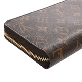 LOUIS VUITTON ルイヴィトン モノグラム ジッピーウォレット フューシャ M41895 レディース モノグラムキャンバス 長財布 ABランク 中古 銀蔵