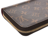 LOUIS VUITTON ルイヴィトン モノグラム ジッピーウォレット フューシャ M41895 レディース モノグラムキャンバス 長財布 ABランク 中古 銀蔵