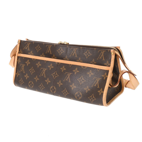 LOUIS VUITTON ルイヴィトン モノグラム ポパンクール ロン ブラウン M40008 レディース モノグラムキャンバス ショルダーバッグ ABランク 中古 銀蔵