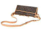 LOUIS VUITTON ルイヴィトン モノグラム ポパンクール ロン ブラウン M40008 レディース モノグラムキャンバス ショルダーバッグ ABランク 中古 銀蔵