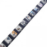 HERMES エルメス ツイリー HERMES STORY 新タグ ネイビー/イエロー レディース シルク100％ スカーフ 新同 中古 銀蔵