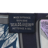 HERMES エルメス ツイリー HERMES STORY 新タグ ネイビー/イエロー レディース シルク100％ スカーフ 新同 中古 銀蔵