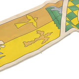 HERMES エルメス ツイリー FACTORY SUITE 新タグ イエロー/グリーン レディース シルク100％ スカーフ ABランク 中古 銀蔵