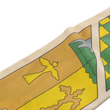 HERMES エルメス ツイリー FACTORY SUITE 新タグ イエロー/グリーン レディース シルク100％ スカーフ ABランク 中古 銀蔵