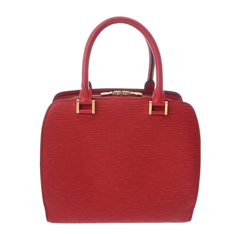 LOUIS VUITTON ルイヴィトン エピ ポンヌフ カスティリアンレッド M52057 レディース レザー ハンドバッグ ABランク 中古 銀蔵