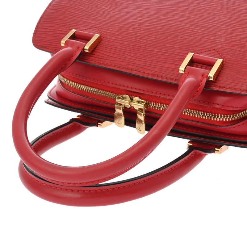 LOUIS VUITTON ルイヴィトン エピ ポンヌフ カスティリアンレッド M52057 レディース レザー ハンドバッグ ABランク 中古 銀蔵
