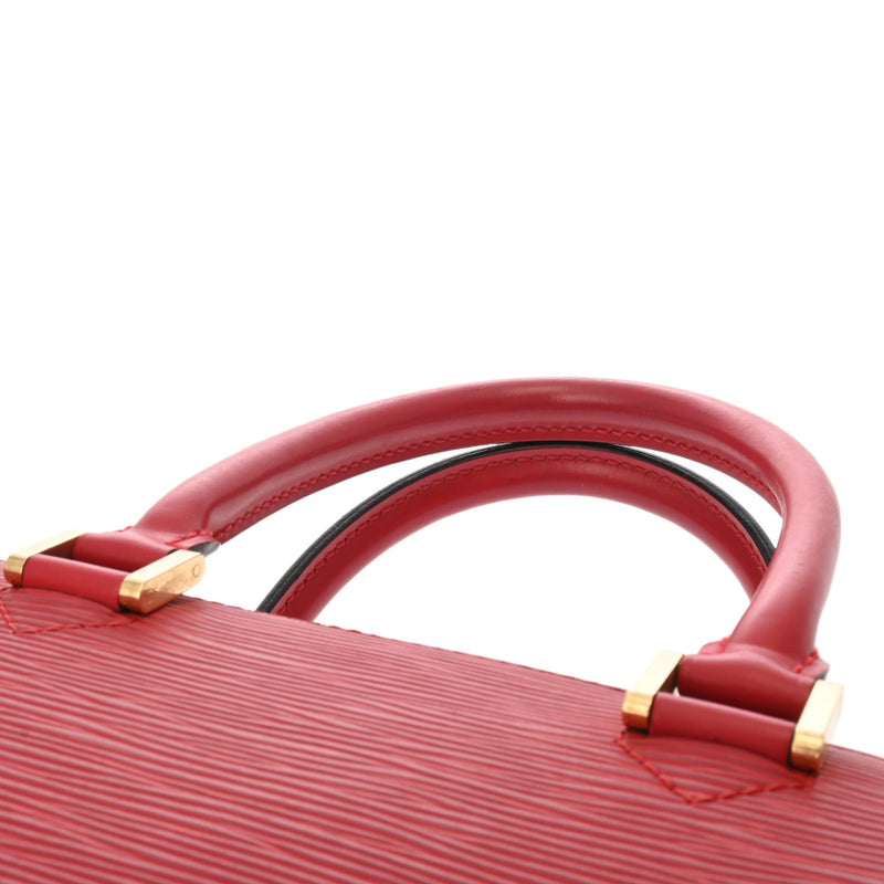 LOUIS VUITTON ルイヴィトン エピ ポンヌフ カスティリアンレッド M52057 レディース レザー ハンドバッグ ABランク 中古 銀蔵