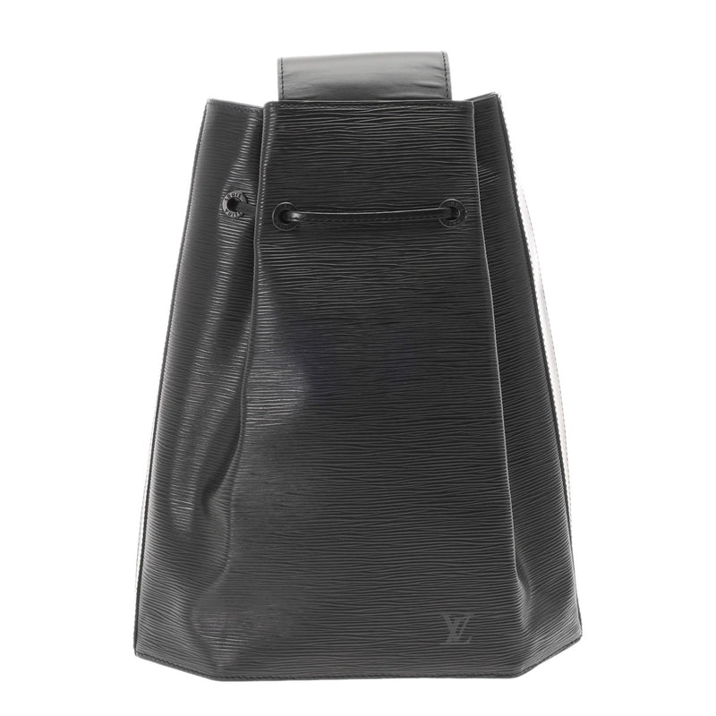 LOUIS VUITTON ルイヴィトン エピ サックアド ノワール M80153 レディース レザー リュック・デイパック ABランク 中古 銀蔵