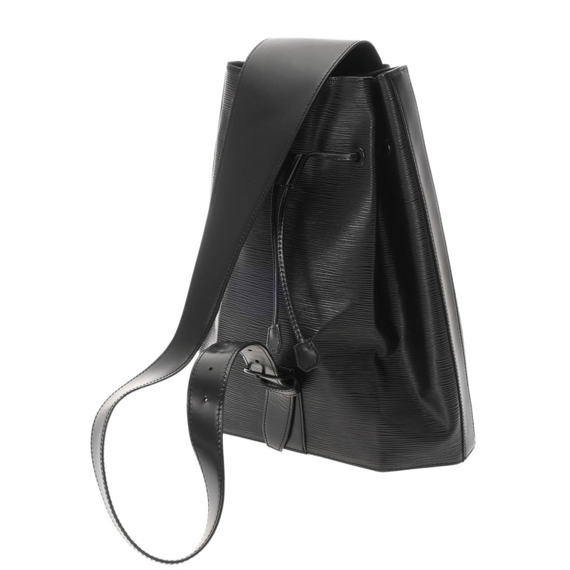 LOUIS VUITTON ルイヴィトン エピ サックアド ノワール M80153 レディース レザー リュック・デイパック ABランク 中古 銀蔵