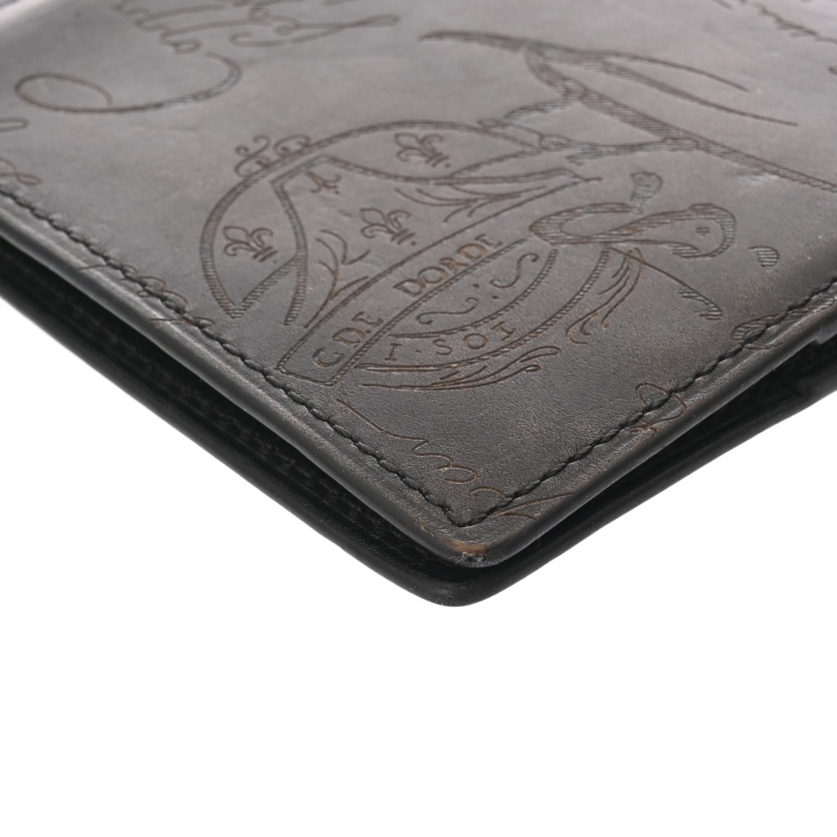 【良品】ベルルッティ カリグラフィ マネークリップ 折り財布 ブラウン系 レザー BERLUTIのフリマアイテム一覧