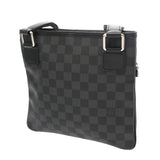 LOUIS VUITTON ルイヴィトン ダミエグラフィット トマス ブラック/グレー N58028 VI4130 メンズ ダミエキャンバス ショルダーバッグ ABランク 中古 銀蔵