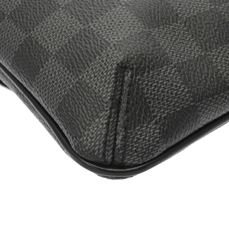 LOUIS VUITTON ルイヴィトン ダミエグラフィット トマス ブラック/グレー N58028 VI4130 メンズ ダミエキャンバス ショルダーバッグ ABランク 中古 銀蔵