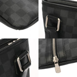 LOUIS VUITTON ルイヴィトン ダミエグラフィット トマス ブラック/グレー N58028 VI4130 メンズ ダミエキャンバス ショルダーバッグ ABランク 中古 銀蔵