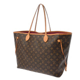 LOUIS VUITTON ルイヴィトン モノグラム ネヴァーフル　GM ピヴォワンヌ ブラウン M41180 ユニセックス モノグラムキャンバス トートバッグ Bランク 中古 銀蔵