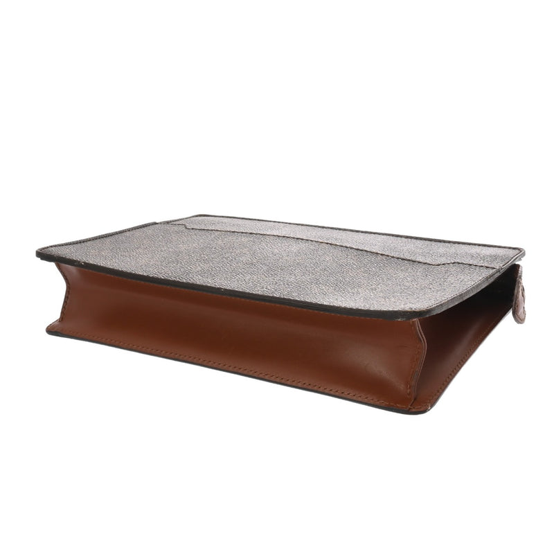 LOUIS VUITTON ルイヴィトン モノグラム ポシェットオム ブラウン M51795 メンズ モノグラムキャンバス クラッチバッグ Bランク 中古 銀蔵