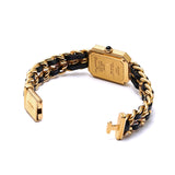 シャネル プルミエール Mサイズ H0001 ブラック レディース 腕時計 クォーツ 中古 銀蔵