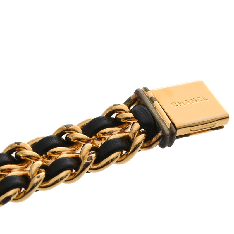 シャネル プルミエール Mサイズ H0001 ブラック レディース 腕時計 クォーツ 中古 銀蔵