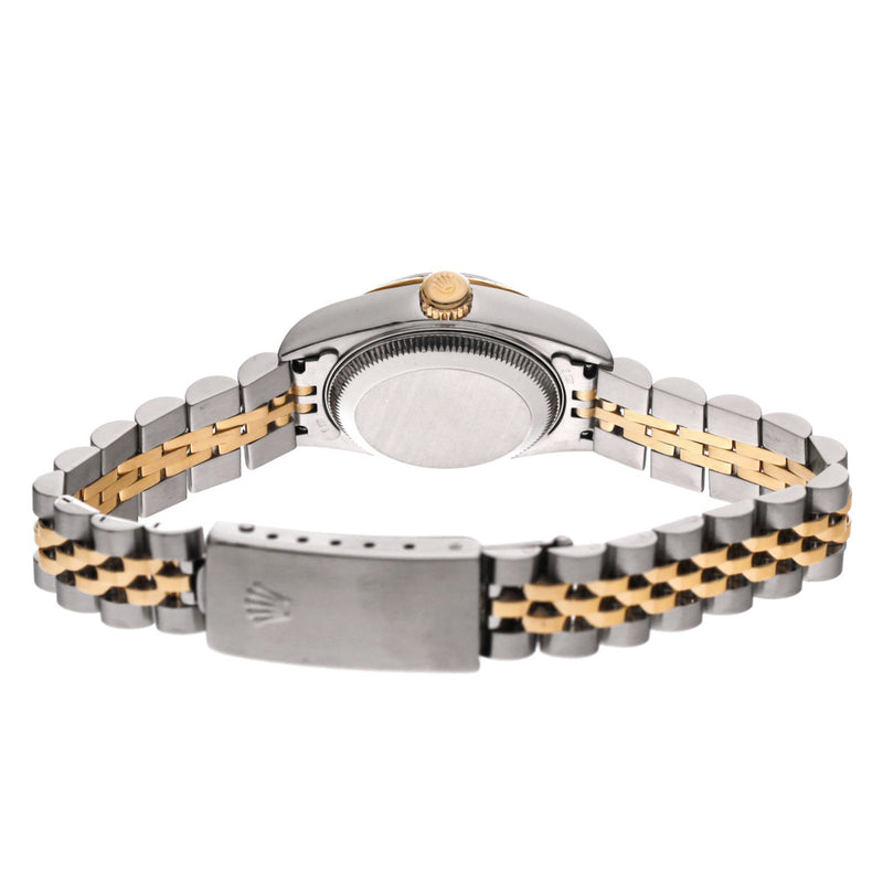 ロレックス デイトジャスト 69173 U番(1997年頃製造) ホワイトピラミッド レディース 腕時計 自動巻き 中古 銀蔵