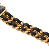 シャネル プルミエール Mサイズ H0001 ブラック レディース 腕時計 クォーツ 中古 銀蔵