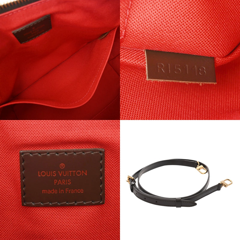 LOUIS VUITTON ルイヴィトン ダミエ シエナ PM 2WAY ブラウン N41545 レディース ダミエキャンバス ハンドバッグ Aランク 中古 銀蔵