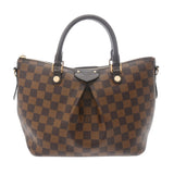 LOUIS VUITTON ルイヴィトン ダミエ シエナ PM 2WAY ブラウン N41545 レディース ダミエキャンバス ハンドバッグ Aランク 中古 銀蔵
