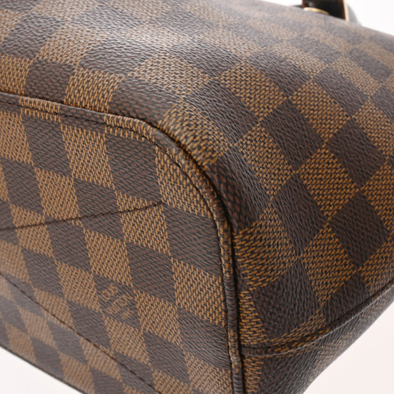 LOUIS VUITTON ルイヴィトン ダミエ シエナ PM 2WAY ブラウン N41545 レディース ダミエキャンバス ハンドバッグ Aランク 中古 銀蔵