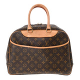 LOUIS VUITTON ルイヴィトン モノグラム ドーヴィル ブラウン M47270 レディース モノグラムキャンバス ハンドバッグ ABランク 中古 銀蔵