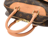 LOUIS VUITTON ルイヴィトン モノグラム ドーヴィル ブラウン M47270 レディース モノグラムキャンバス ハンドバッグ ABランク 中古 銀蔵