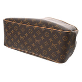 LOUIS VUITTON ルイヴィトン モノグラム ドーヴィル ブラウン M47270 レディース モノグラムキャンバス ハンドバッグ ABランク 中古 銀蔵