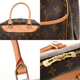 LOUIS VUITTON ルイヴィトン モノグラム ドーヴィル ブラウン M47270 レディース モノグラムキャンバス ハンドバッグ ABランク 中古 銀蔵