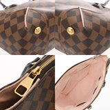 LOUIS VUITTON ルイヴィトン ダミエ カイサトート PM ブラウン N41554 レディース ダミエキャンバス トートバッグ ABランク 中古 銀蔵