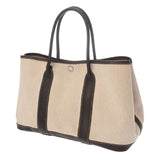 HERMES エルメス ガーデンパーティ TPM マロン □H刻印(2004年頃) レディース トワルアッシュ/ブッフルスキッパー ハンドバッグ Bランク 中古 銀蔵