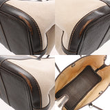 HERMES エルメス ガーデンパーティ TPM マロン □H刻印(2004年頃) レディース トワルアッシュ/ブッフルスキッパー ハンドバッグ Bランク 中古 銀蔵