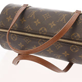 LOUIS VUITTON ルイヴィトン モノグラム パピヨン PM 旧型 ブラウン M51366 レディース モノグラムキャンバス ハンドバッグ Aランク 中古 銀蔵