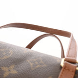 LOUIS VUITTON ルイヴィトン モノグラム パピヨン PM 旧型 ブラウン M51366 レディース モノグラムキャンバス ハンドバッグ Aランク 中古 銀蔵