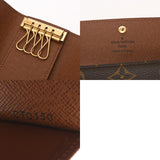 LOUIS VUITTON ルイヴィトン モノグラム 4連キーケース 旧型 ブラウン M62631 ユニセックス モノグラムキャンバス キーケース Aランク 中古 銀蔵