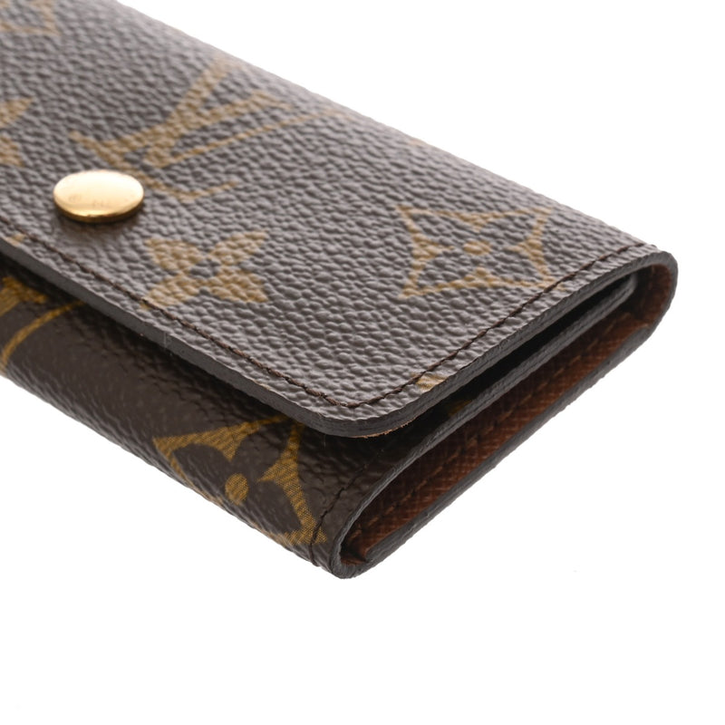 LOUIS VUITTON ルイヴィトン モノグラム 4連キーケース 旧型 ブラウン M62631 ユニセックス モノグラムキャンバス キーケース Aランク 中古 銀蔵