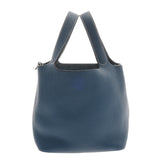 HERMES エルメス ピコタンロック PM  ブルーサフィール □G刻印(2003年頃) レディース トリヨンクレマンス ハンドバッグ ABランク 中古 銀蔵