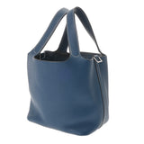 HERMES エルメス ピコタンロック PM  ブルーサフィール □G刻印(2003年頃) レディース トリヨンクレマンス ハンドバッグ ABランク 中古 銀蔵