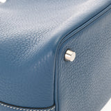 HERMES エルメス ピコタンロック PM  ブルーサフィール □G刻印(2003年頃) レディース トリヨンクレマンス ハンドバッグ ABランク 中古 銀蔵