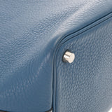 HERMES エルメス ピコタンロック PM  ブルーサフィール □G刻印(2003年頃) レディース トリヨンクレマンス ハンドバッグ ABランク 中古 銀蔵