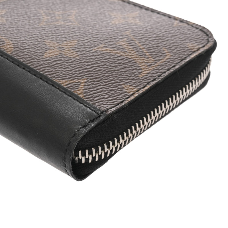 LOUIS VUITTON ルイヴィトン モノグラムマカサー ジッピーウォレット ヴェルティカル ブラウン M60109 メンズ モノグラムキャンバス 長財布 ABランク 中古 銀蔵