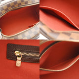 LOUIS VUITTON ルイヴィトン ダミエ ノリータ ブラウン N41455 ユニセックス ダミエキャンバス ハンドバッグ ABランク 中古 銀蔵