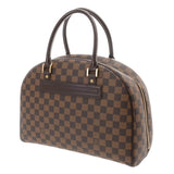 LOUIS VUITTON ルイヴィトン ダミエ ノリータ ブラウン N41455 ユニセックス ダミエキャンバス ハンドバッグ ABランク 中古 銀蔵