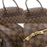 LOUIS VUITTON ルイヴィトン ダミエ ノリータ ブラウン N41455 ユニセックス ダミエキャンバス ハンドバッグ ABランク 中古 銀蔵