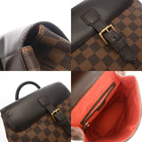LOUIS VUITTON ルイヴィトン ダミエ ソーホー ブラウン N51132 レディース ダミエキャンバス リュック・デイパック ABランク 中古 銀蔵