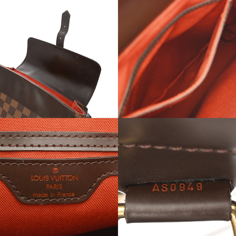LOUIS VUITTON ルイヴィトン ダミエ ソーホー ブラウン N51132 レディース ダミエキャンバス リュック・デイパック ABランク 中古 銀蔵