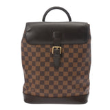 LOUIS VUITTON ルイヴィトン ダミエ ソーホー ブラウン N51132 レディース ダミエキャンバス リュック・デイパック ABランク 中古 銀蔵